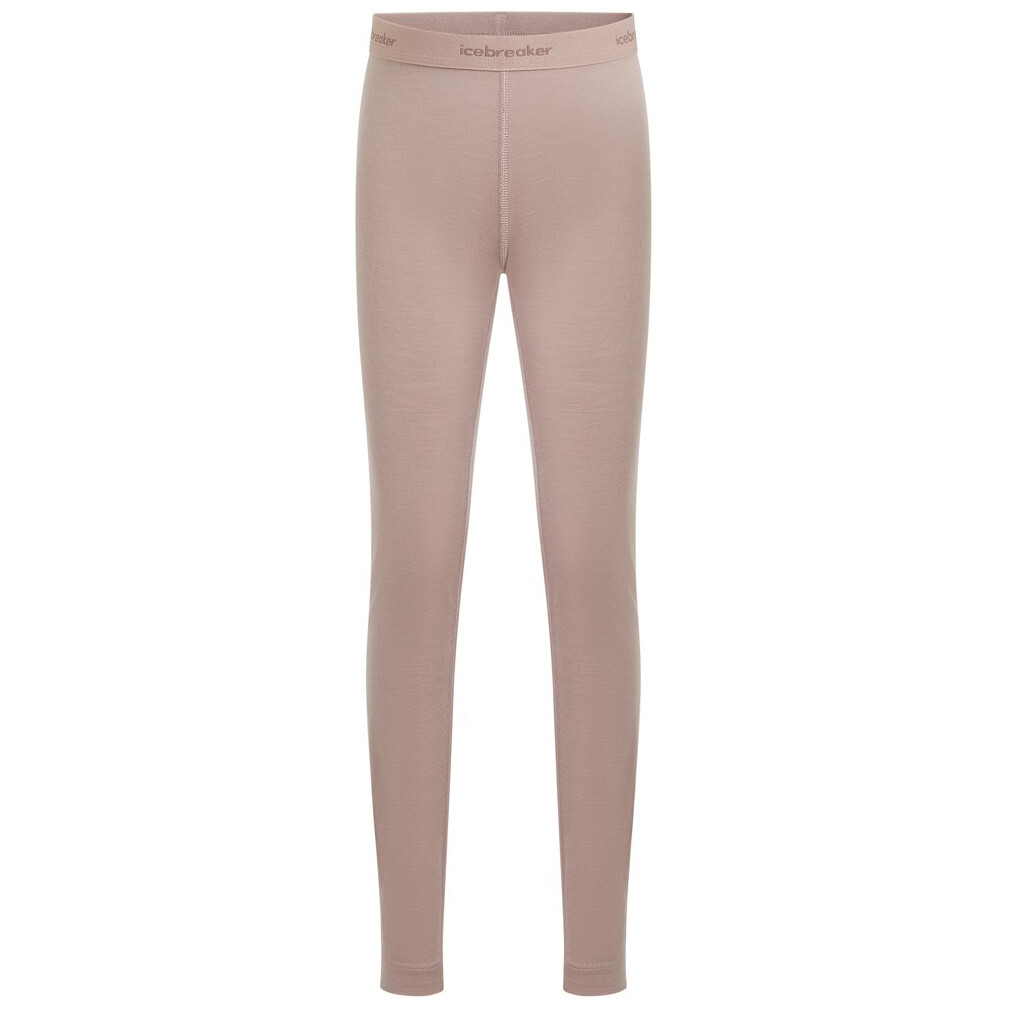 Dětské funkční spodky Icebreaker K 200 Oasis Leggings Pink Quartz Dětská velikost: 104 / Barva: světle růžová