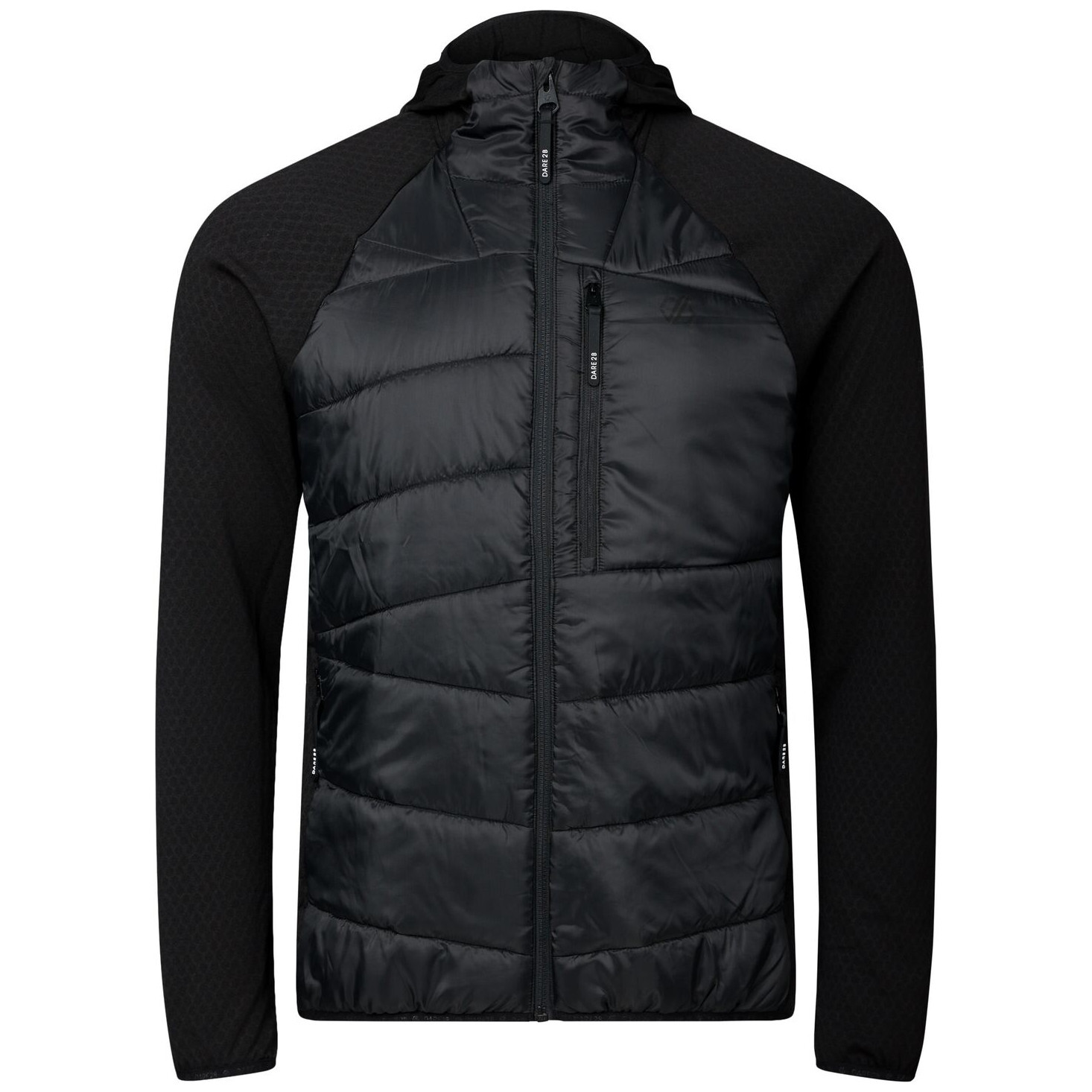 Pánská bunda Dare 2b Aero Fuse Padded Hybrid Velikost: XXL / Barva: černá