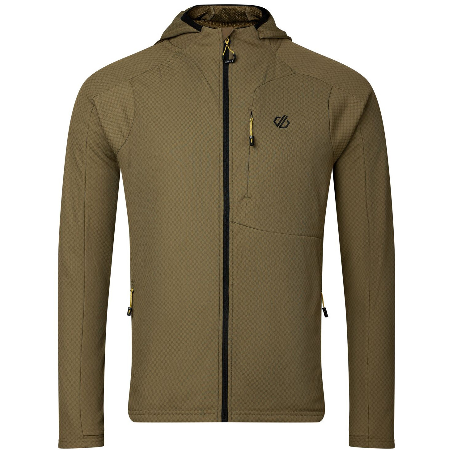 Pánská mikina Dare 2b Mens Heat Weave Stretch Midlayer Velikost: M / Barva: zelená
