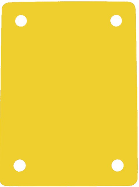Plavecký ponton (4 otvory) Žlutá
