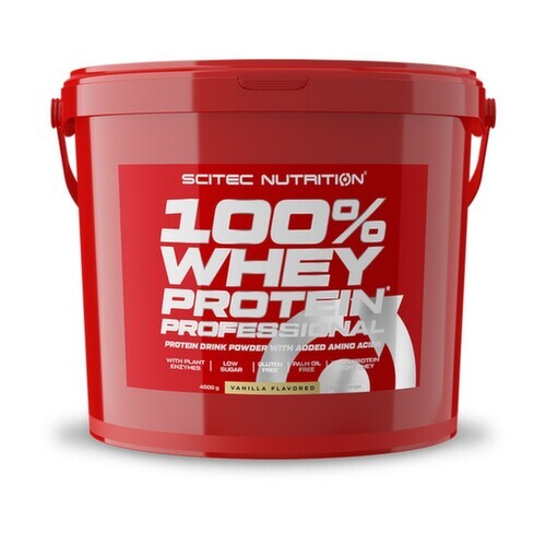 Scitec Nutrition 100% WP Professional 4000 g vanilla