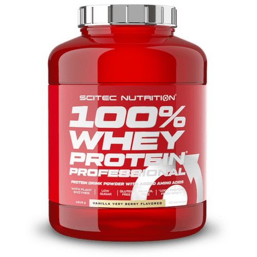 Scitec Nutrition 100% WP Professional 1816 g vanilla very berry