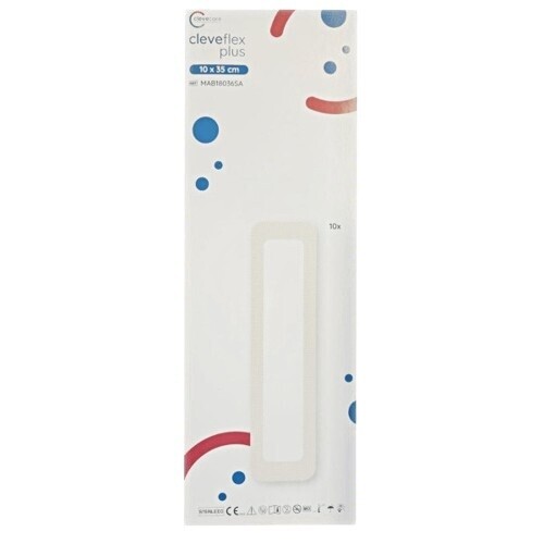 Clevecare Cleveflex Plus silik.krytí 10x35cm 10ks