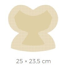Clevecare Clevesil Border Heel krytí 25x23.5cm 5ks