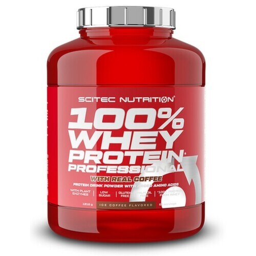 Scitec Nutrition 100% WP Professional 1816 g ice coffee with real coffee
