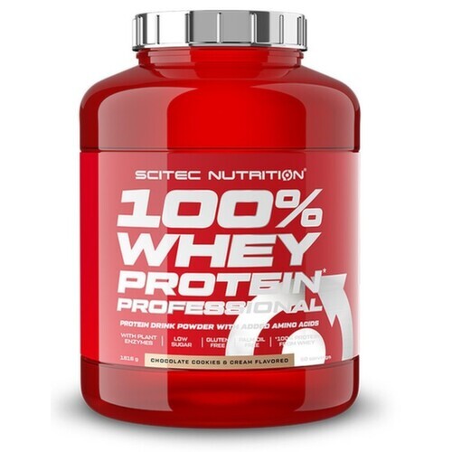Scitec Nutrition 100% WP Professional 1816 g chocolate cookies cream