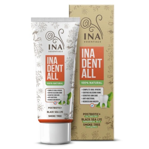 INA Dent-All přírodní zubní pasta bez fluoridů 75 ml - II. jakost