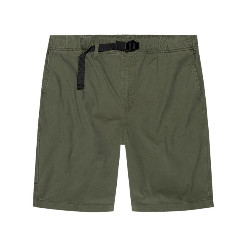 Kraťasy Vintage Industries Barker - olivové, S