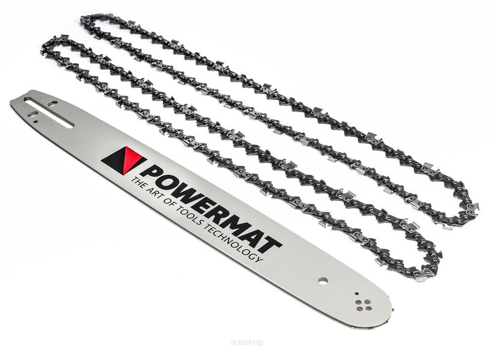 POWERMAT Lišta na řetězovou pilu 16