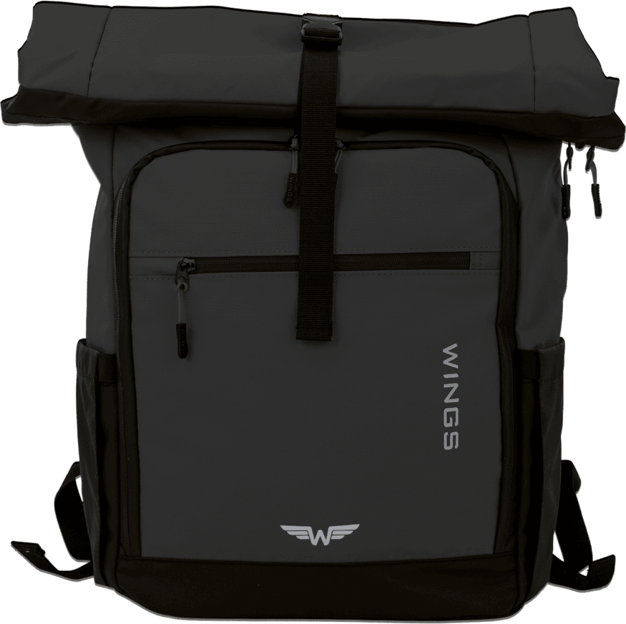 Unisex rolovací cestovní batoh Wings ROOK 29 l černý Velikost: ONE SIZE