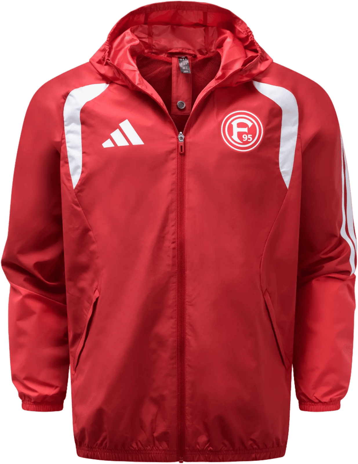 Bunda s kapucí adidas Fortuna Düsseldorf All Weather 2026/27