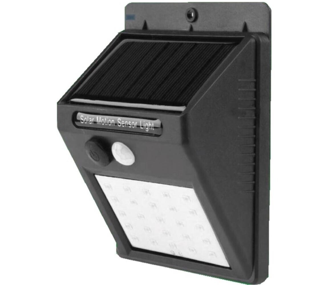HÖFFTECH - LED Solární nástěnné svítidlo se senzorem LED/3,7V 1200 mAh IP65 12680
