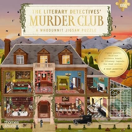 The Literary Detectives Murder Club (A Whodunnit Jigsaw Puzzle)