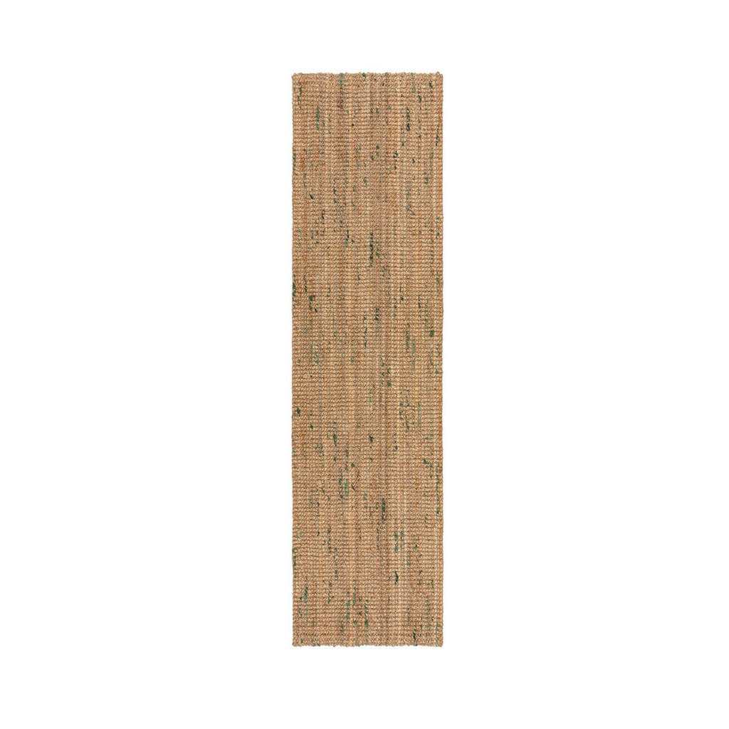 Flair Rugs BĚHOUN, 60/300 cm, zelená, přírodní barvy