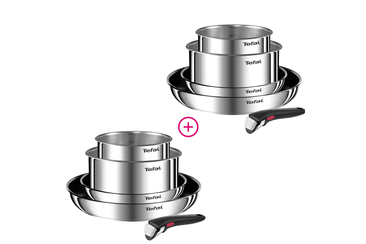 Akční set dvou sad nádobí Tefal Ingenio Emotion 5 ks L897S574