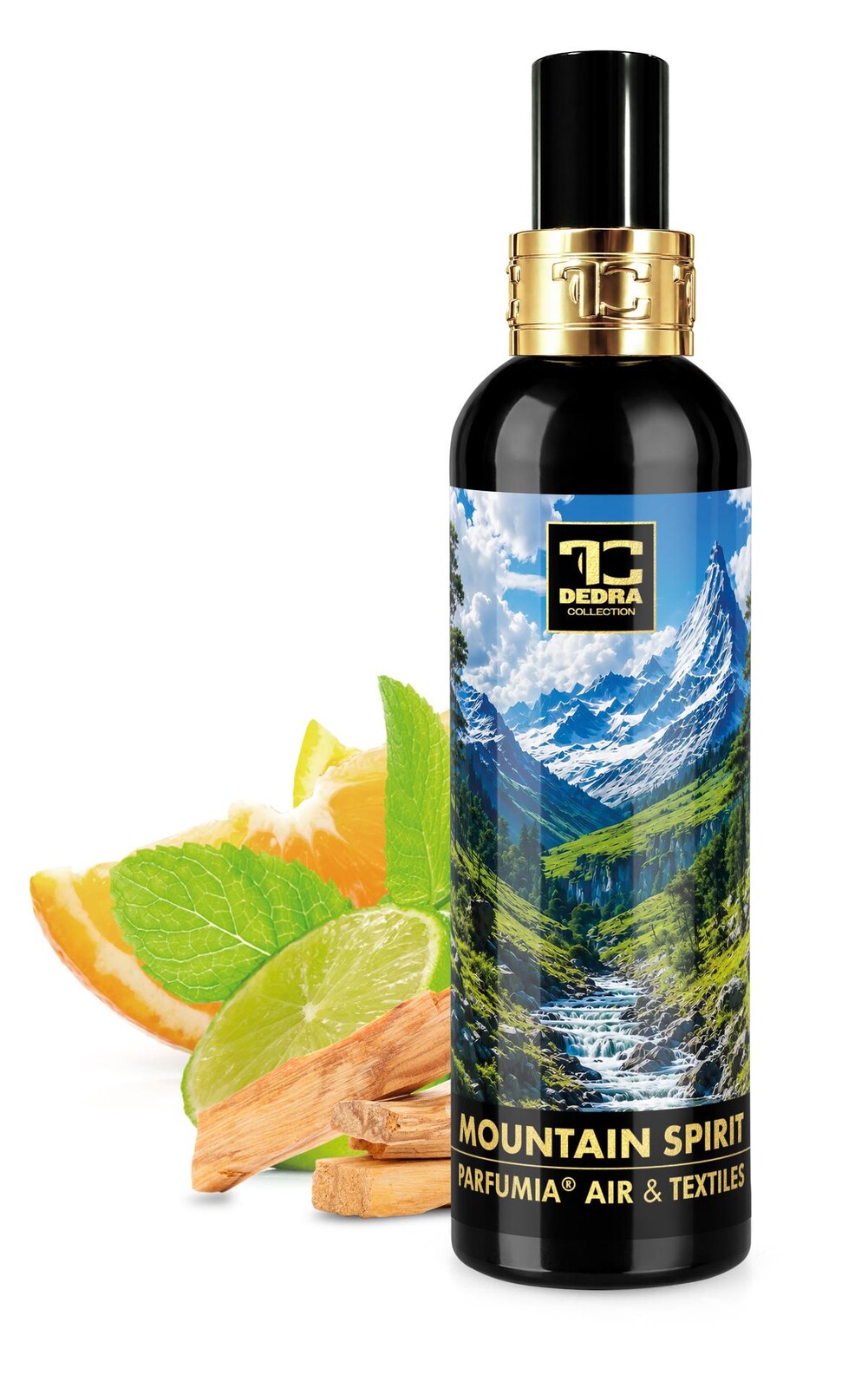 MOUNTAIN SPIRIT | Osvěžovač vzduchu & textilií | luxusní parfémový sprej | 200 ml