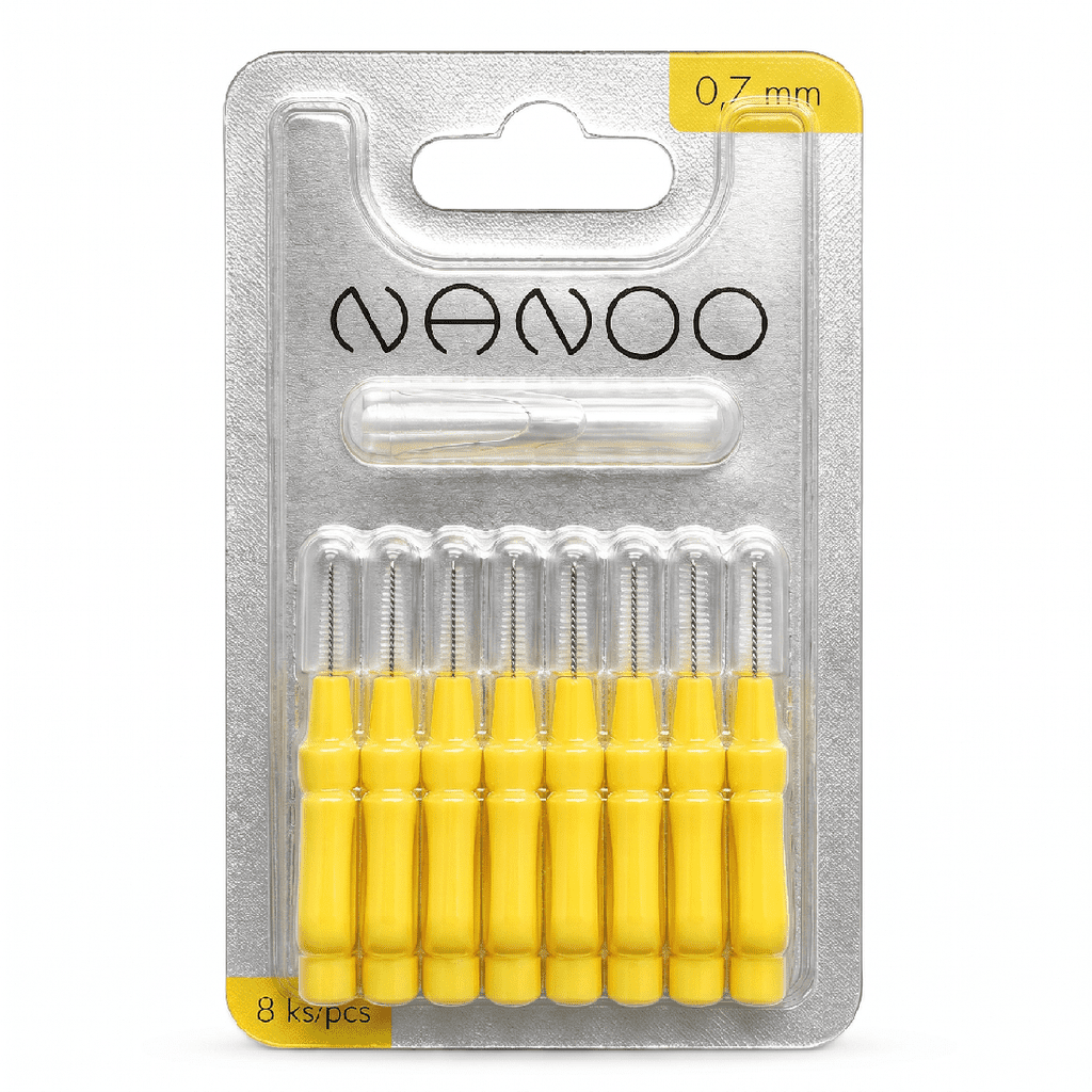 Mezizubní kartáčky NANOO- 0,7 mm 0,7 mm