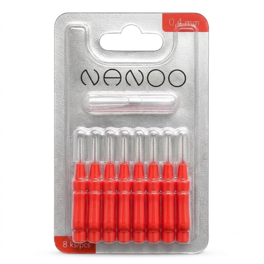Mezizubní kartáčky NANOO - 0,4 mm 0,4 mm