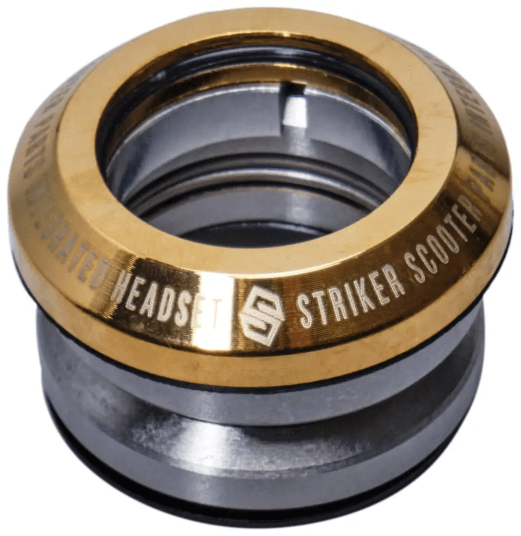 Striker - Integrated Headset - Gold Chrome - Hlavové složení