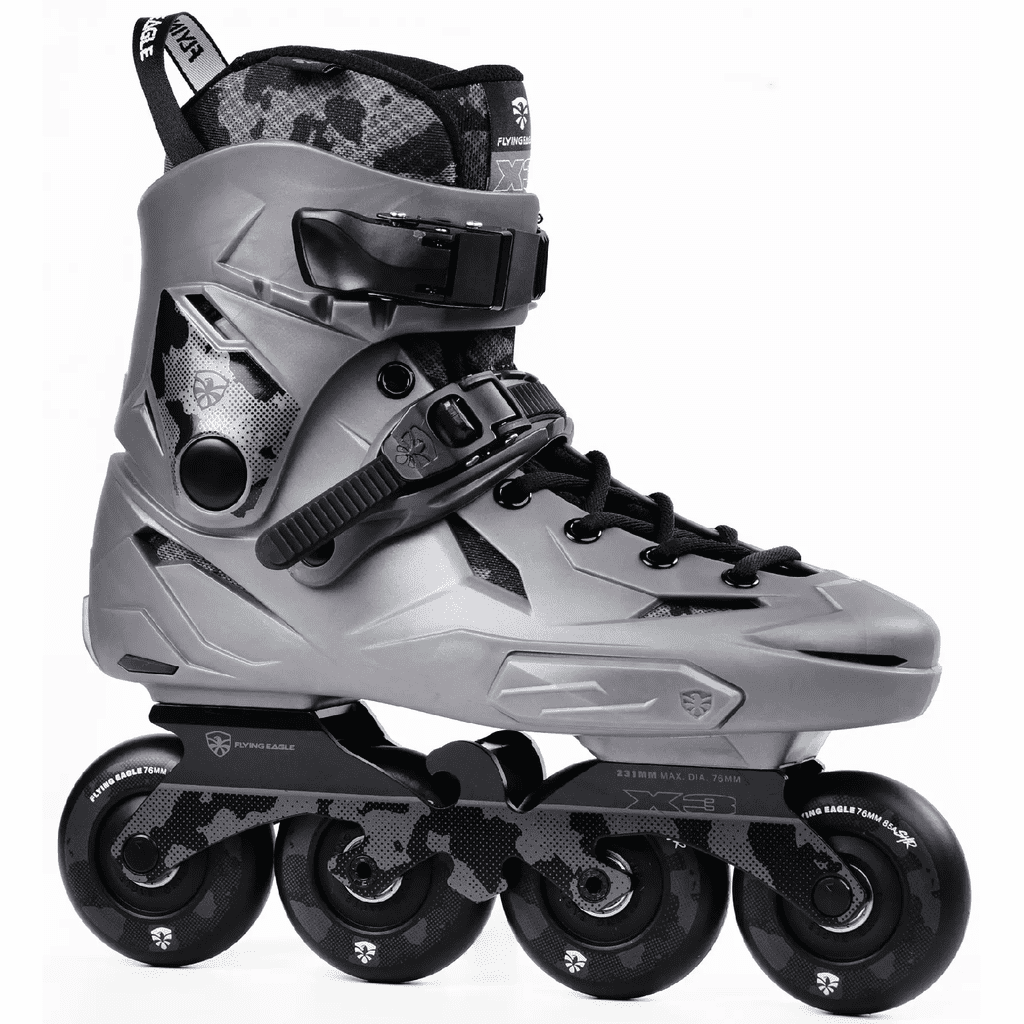 FlyingEagle - Shrike Freeskates Grey - Freestyle brusle Velikost (brusle): 37-38