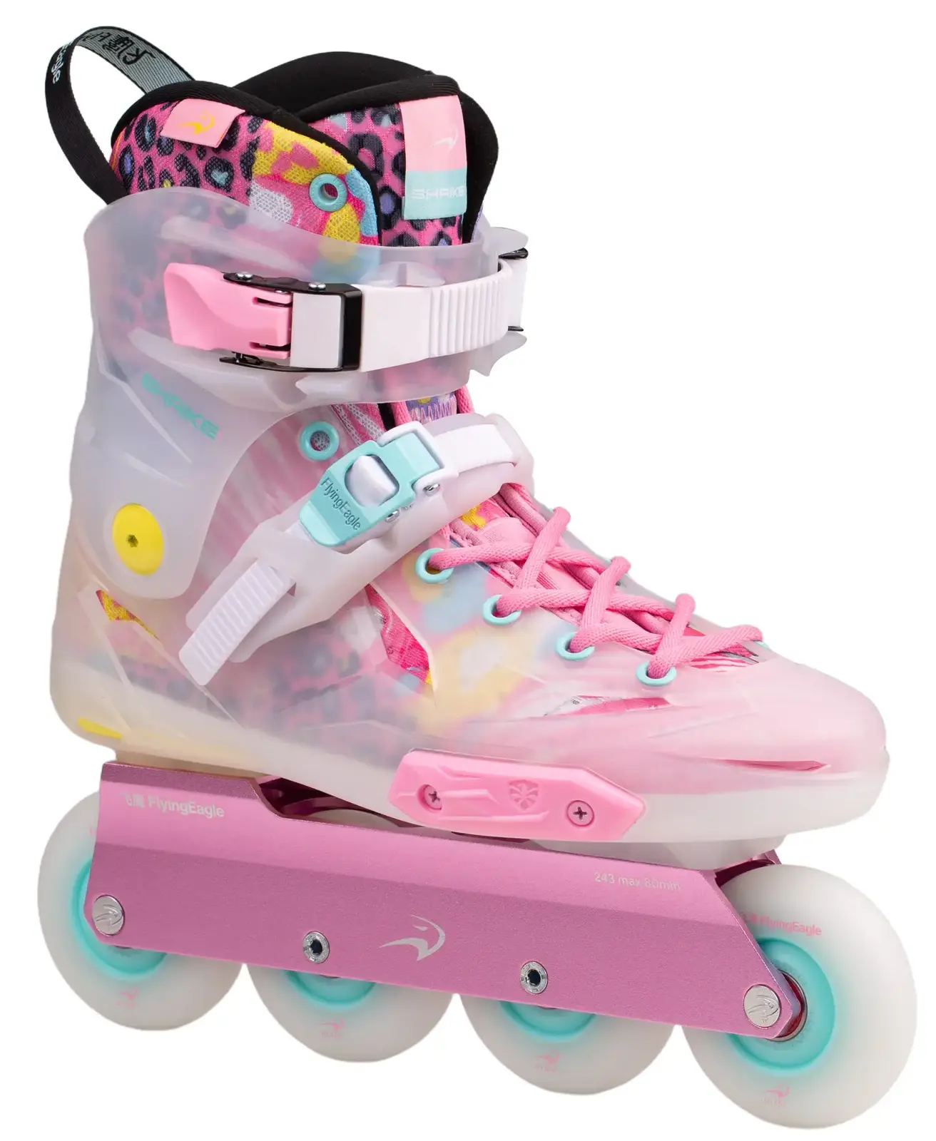 FlyingEagle - Shrike Pro Womens Freeskates Funky - Freestyle brusle Velikost (brusle): 37