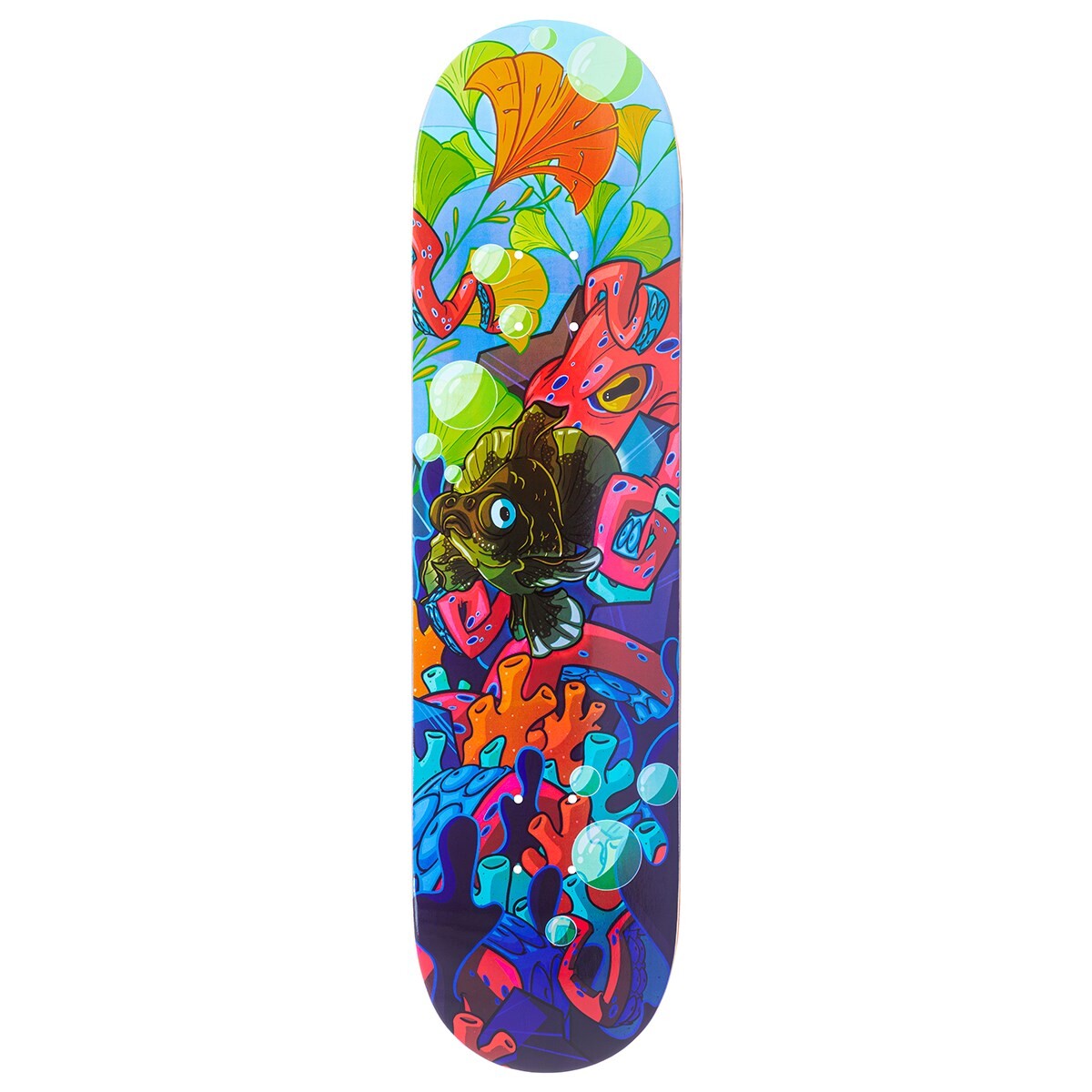 Enuff - Designer Deck 8“/8,25“ - Lost At Sea Goldfish - Skateboarová deska Rozměry: 8