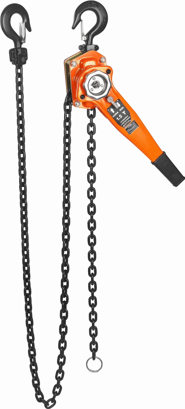 KRAFT&DELE Řetězový naviják s ráčnou 1,5 t 3 m KD3500