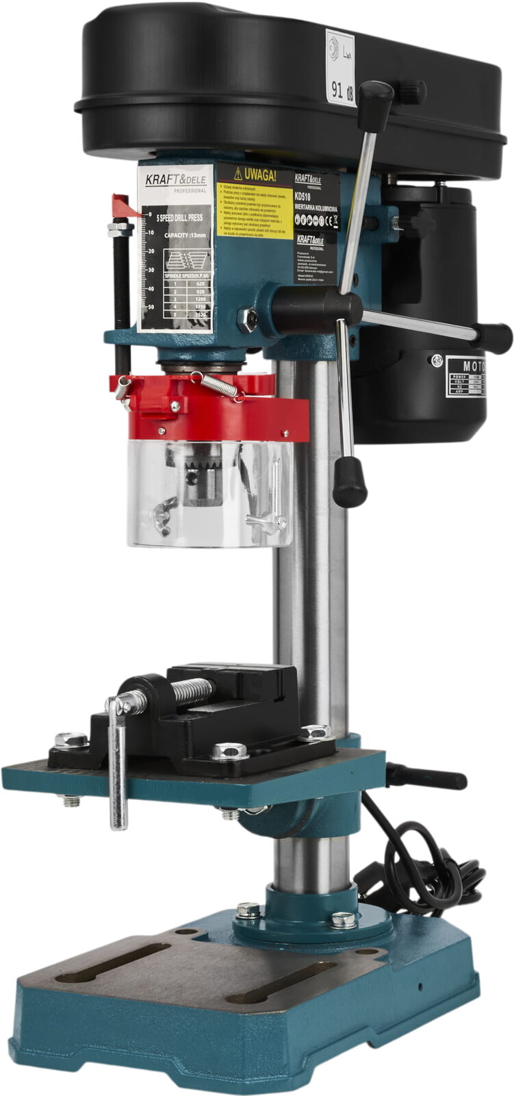 KRAFT&DELE Sloupová vrtačka 1550 W KD510