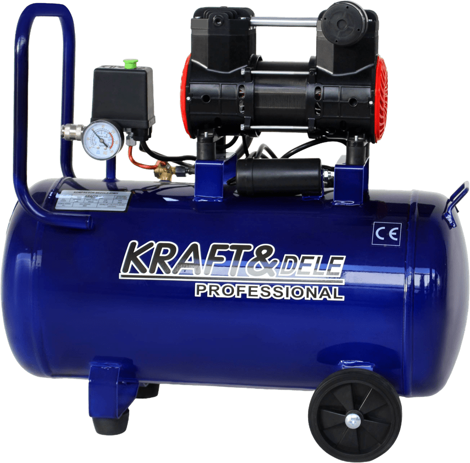 KRAFT&DELE Bezolejový kompresor 50 l, 1500 W, 290 l/min KD4092