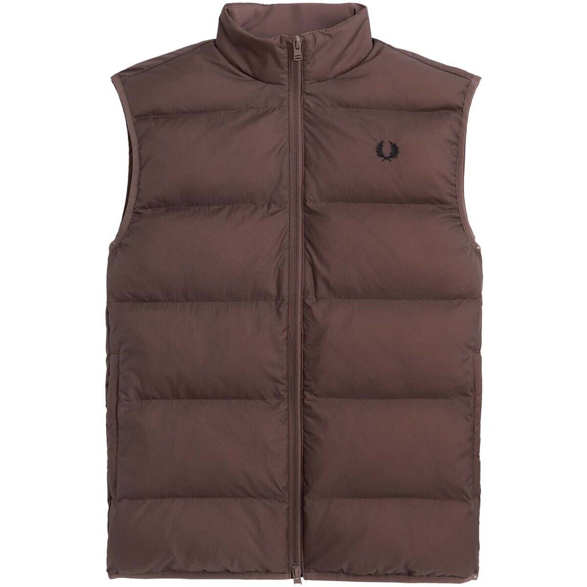 Fred Perry  Fp Insulated Gilet  Hnědá