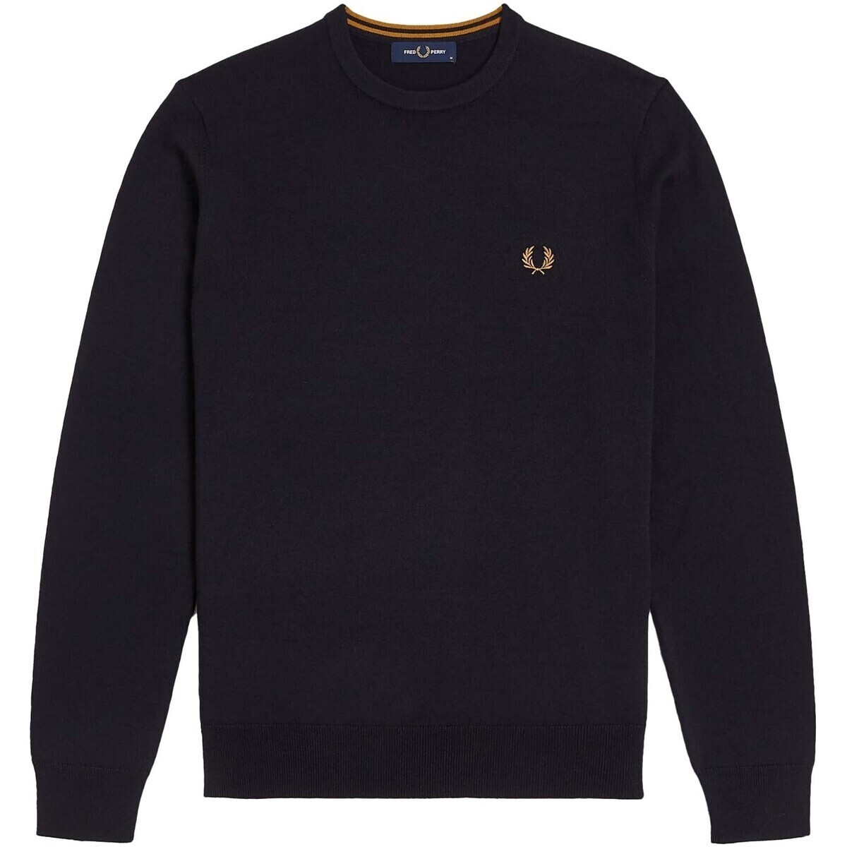 Fred Perry  Fp Classic Crew Neck Jumper  Tmavě modrá