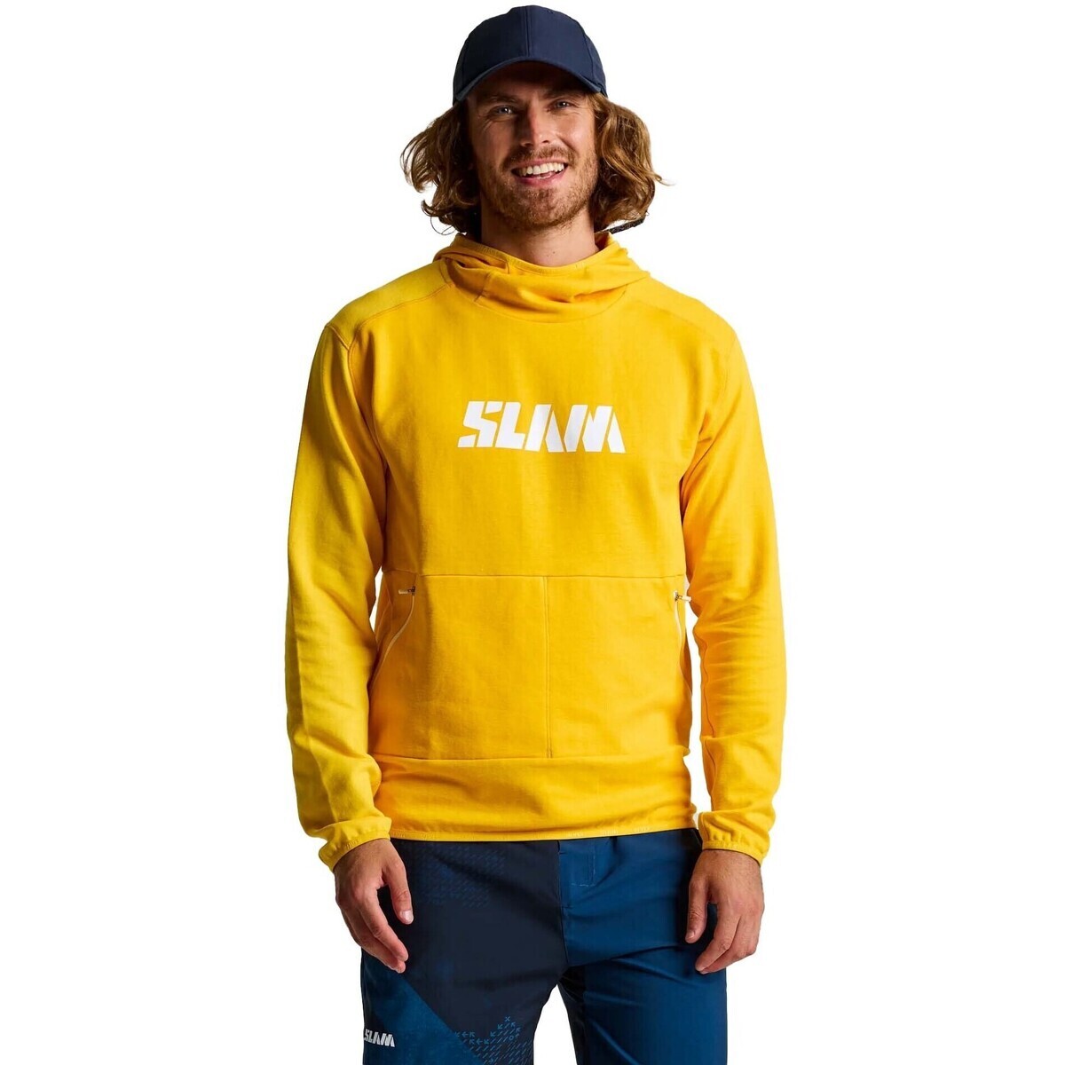 Slam  Graphic Hoodie  Žlutá