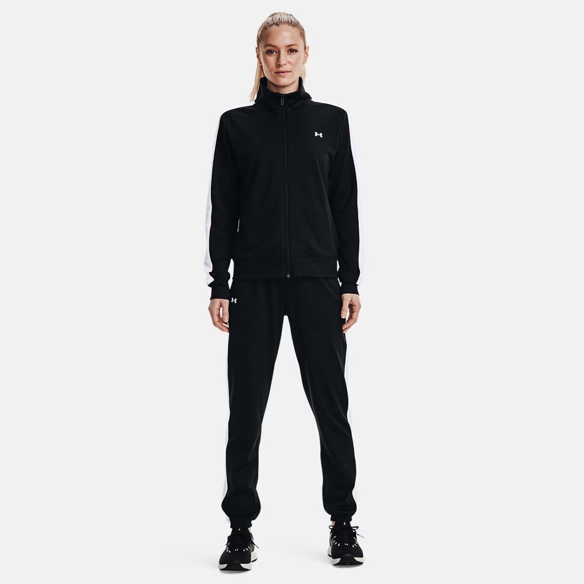 Under Armour  Tricot Tracksuit  Černá