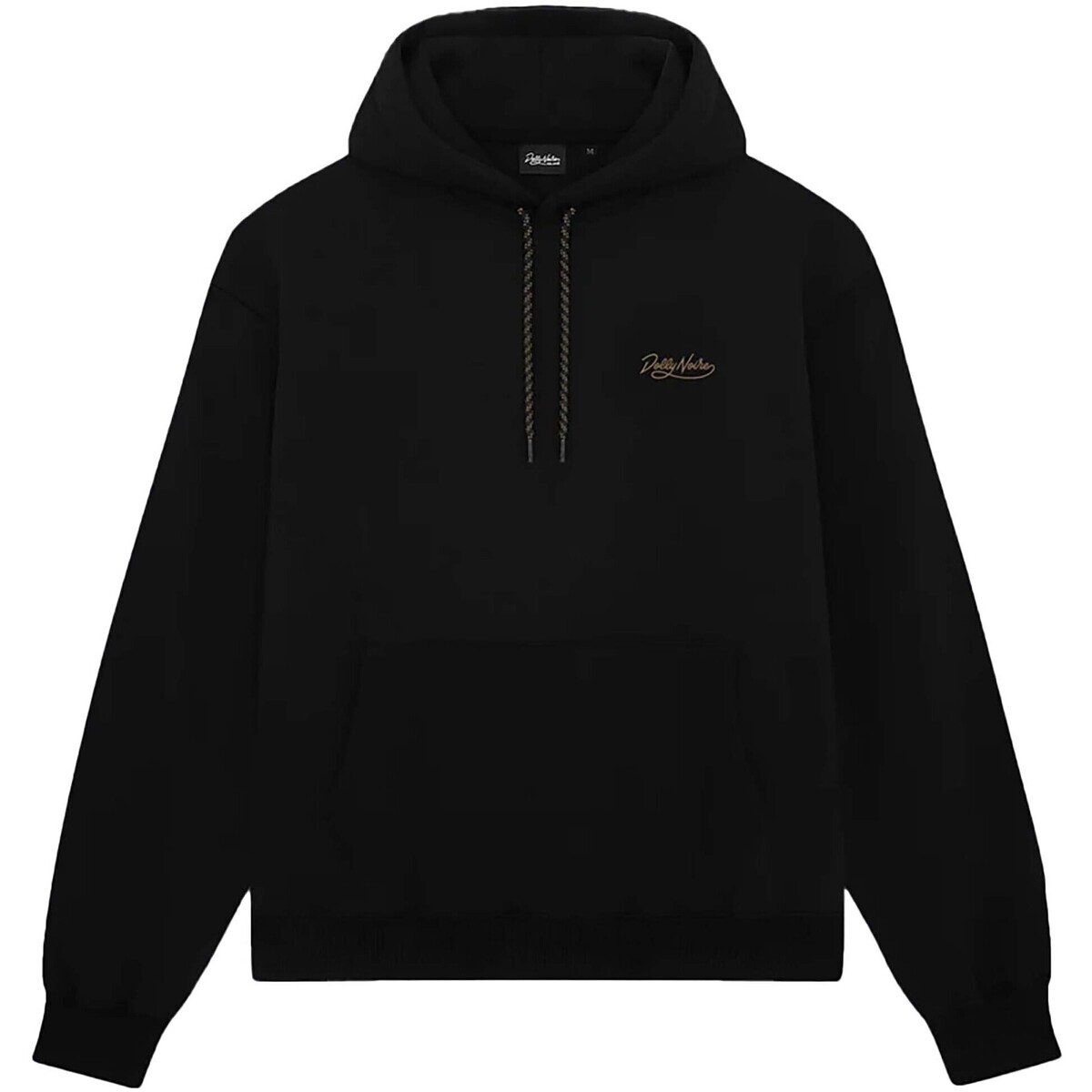 Dolly Noire  Tre Di Bastoni Hoodie  Černá