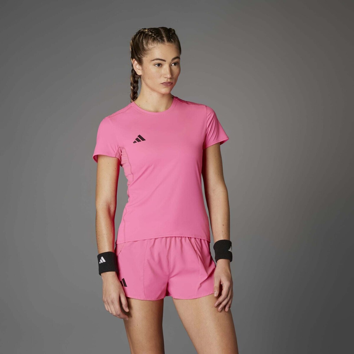 adidas  Adizero E Tee  Růžová