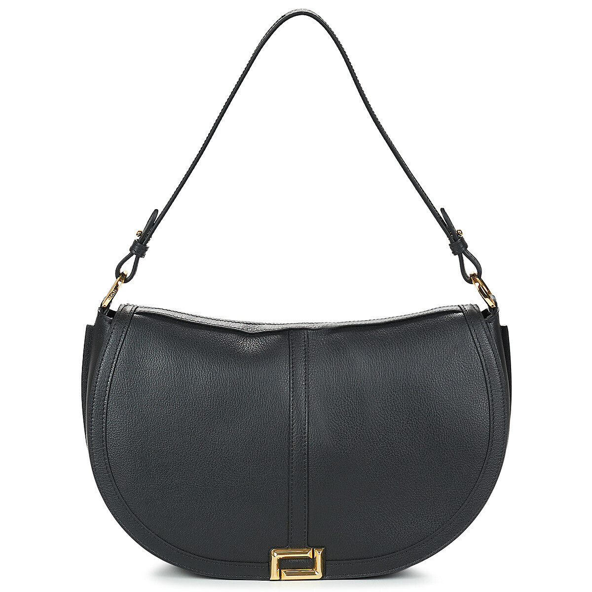 Lancel  CELESTE DE LANCEL L SADDLE BAG  Černá