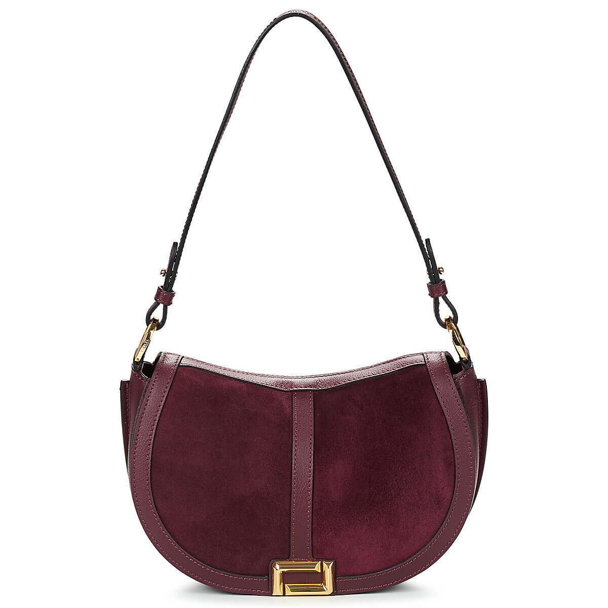 Lancel  CELESTE DE LANCEL M SADDLE BAG  Fialová