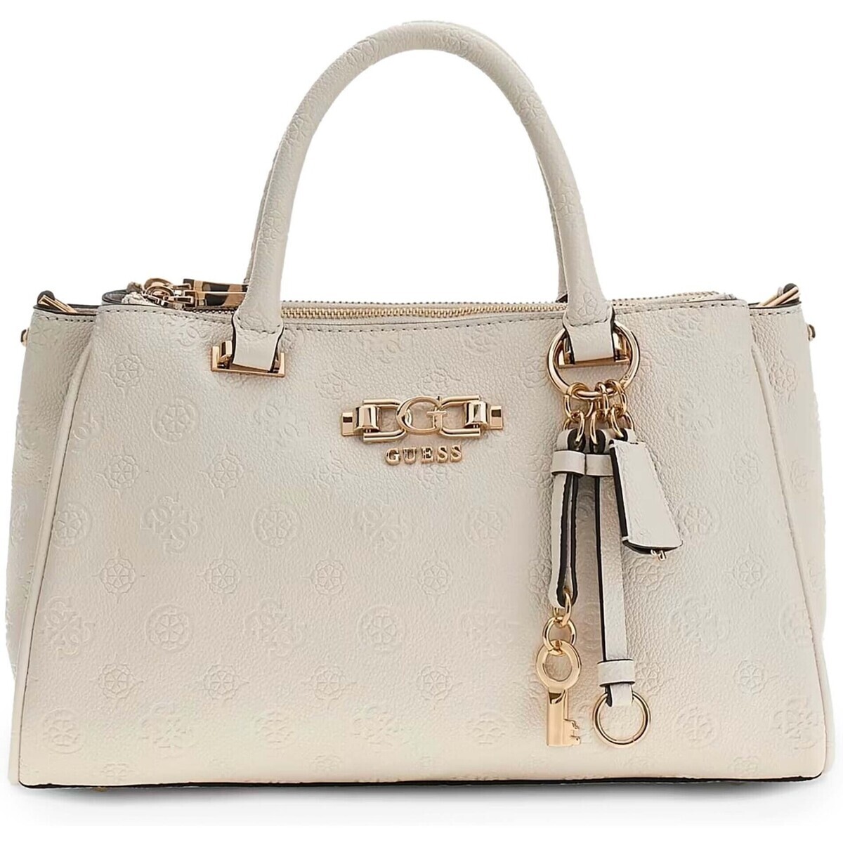 Guess  Anise Triple Comp Satchel  Šedá