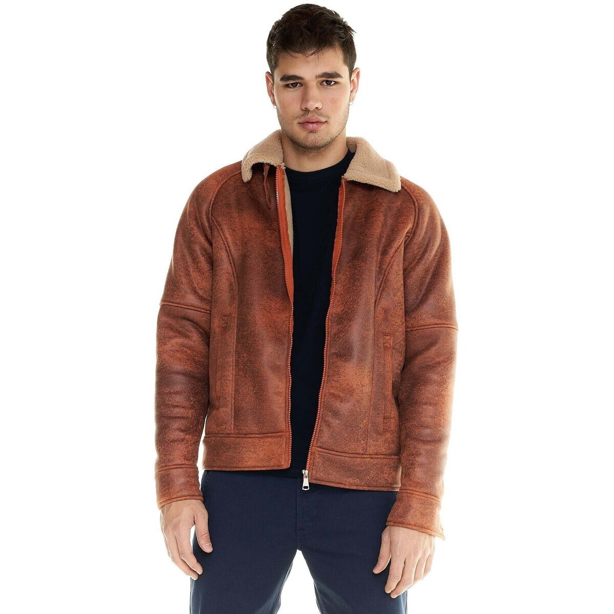Leone 1947  Man Jacket Sherpa Shades  Zlatá