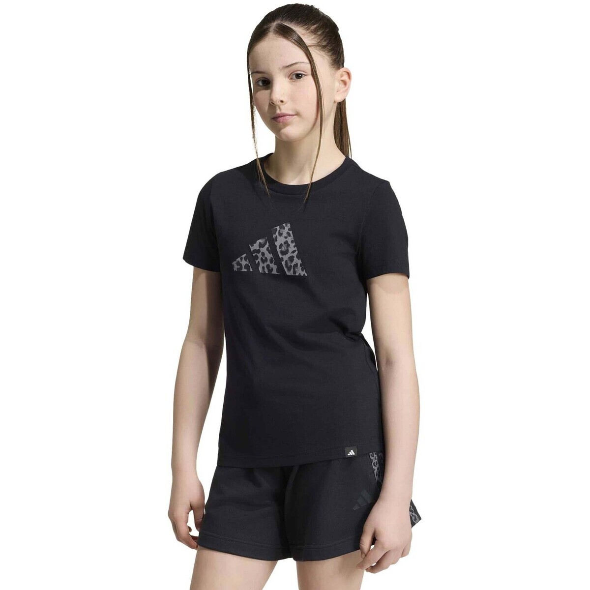 adidas  Jg Animal T  Černá