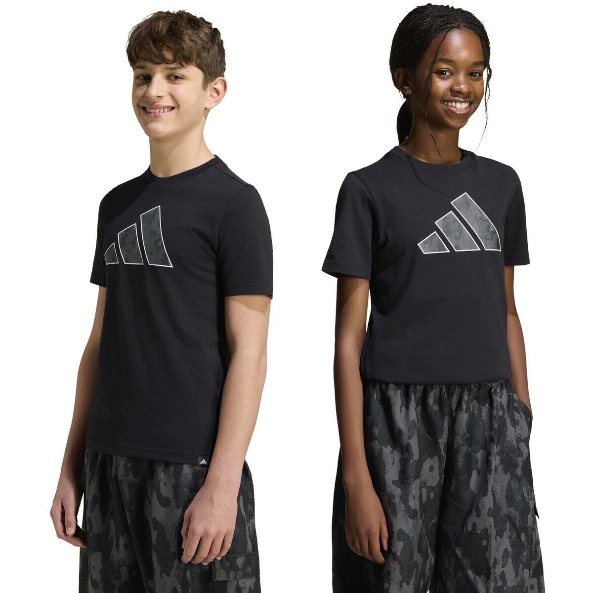 adidas  J Camo T  Černá