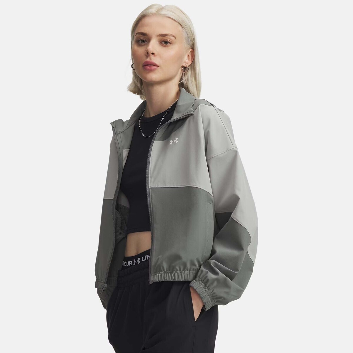 Under Armour  Ua Rival Woven Jacket  Khaki