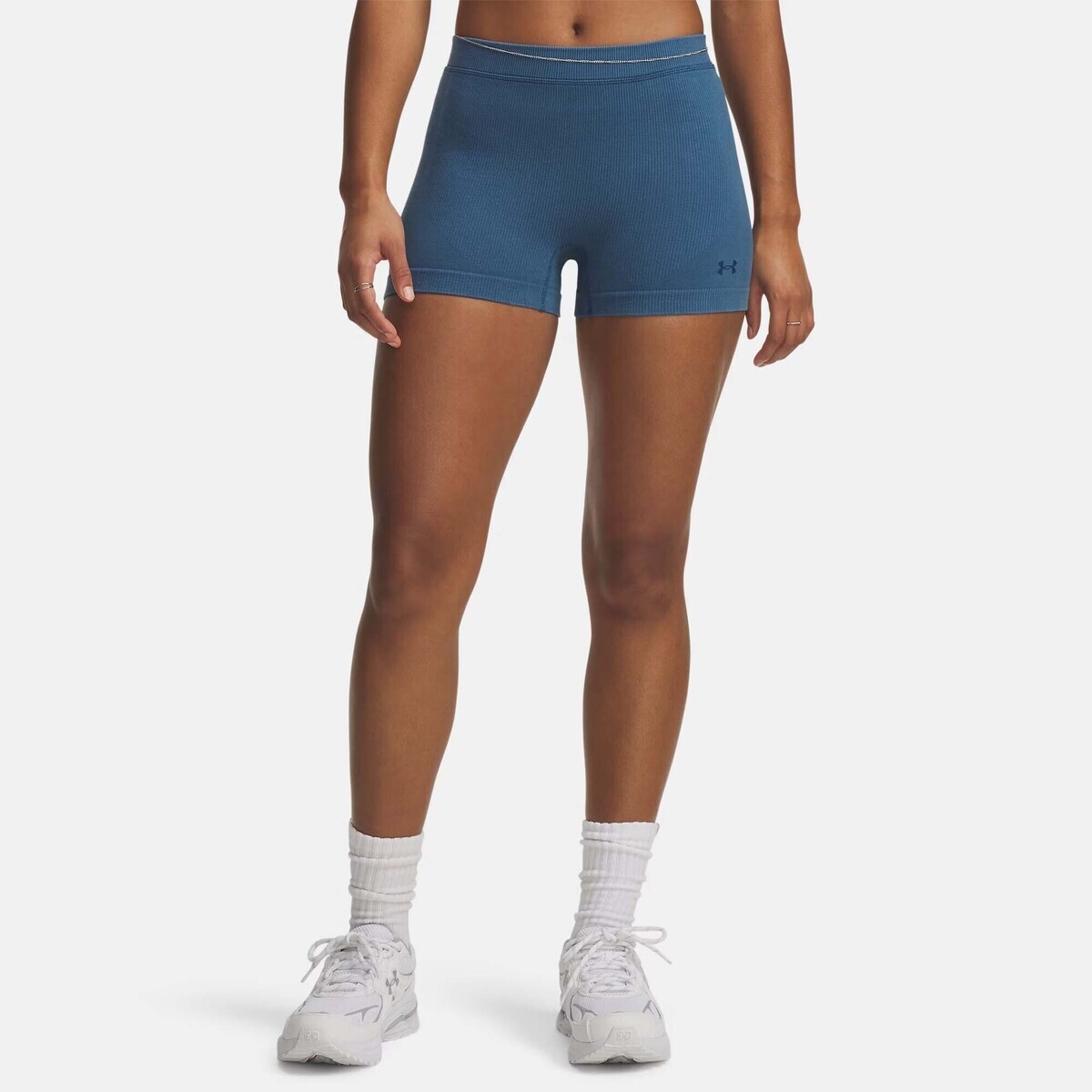 Under Armour  Seamless Cotton Shorty  Modrá
