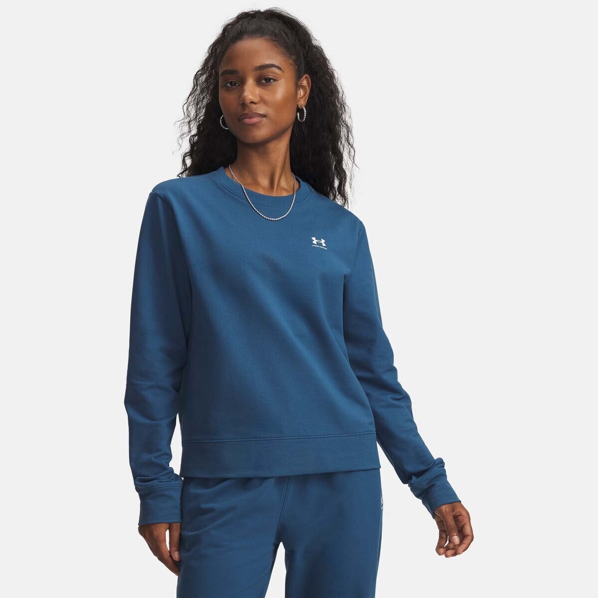 Under Armour  Sport Terry Crew  Modrá