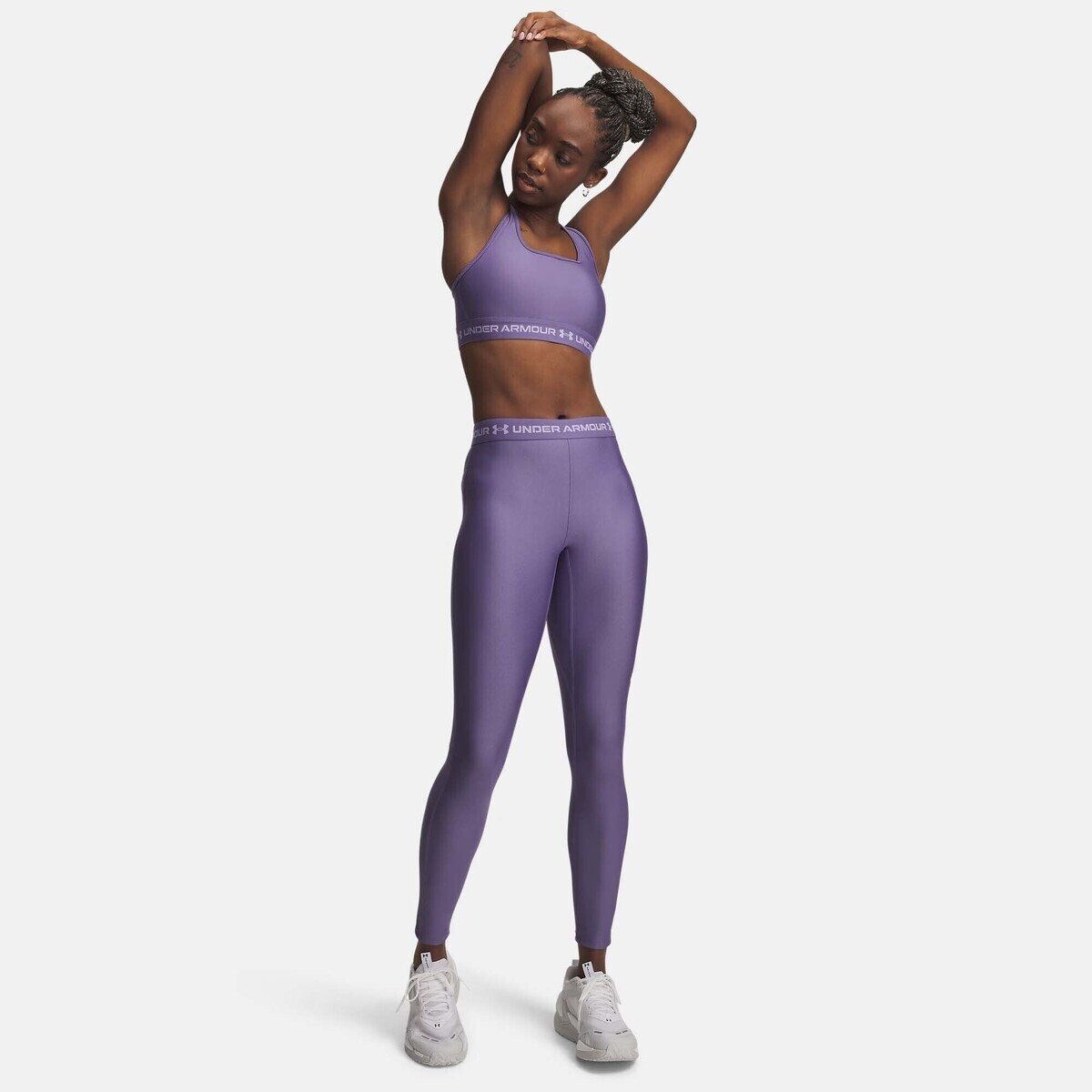 Under Armour Heatgear Legging Fialová