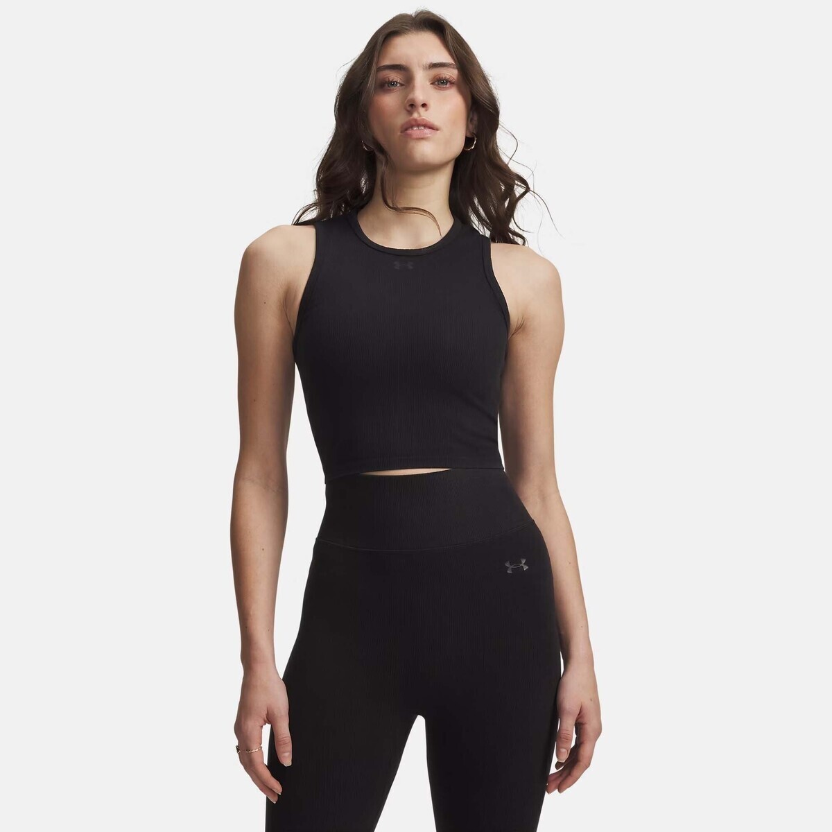 Under Armour  Seamless Cotton Hand Tank  Černá