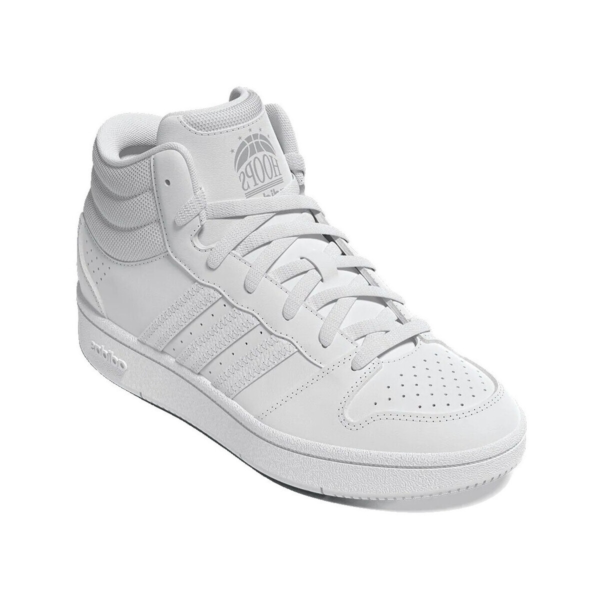 adidas  Baskets  Hoops Mid Classic synthétique  Růžová