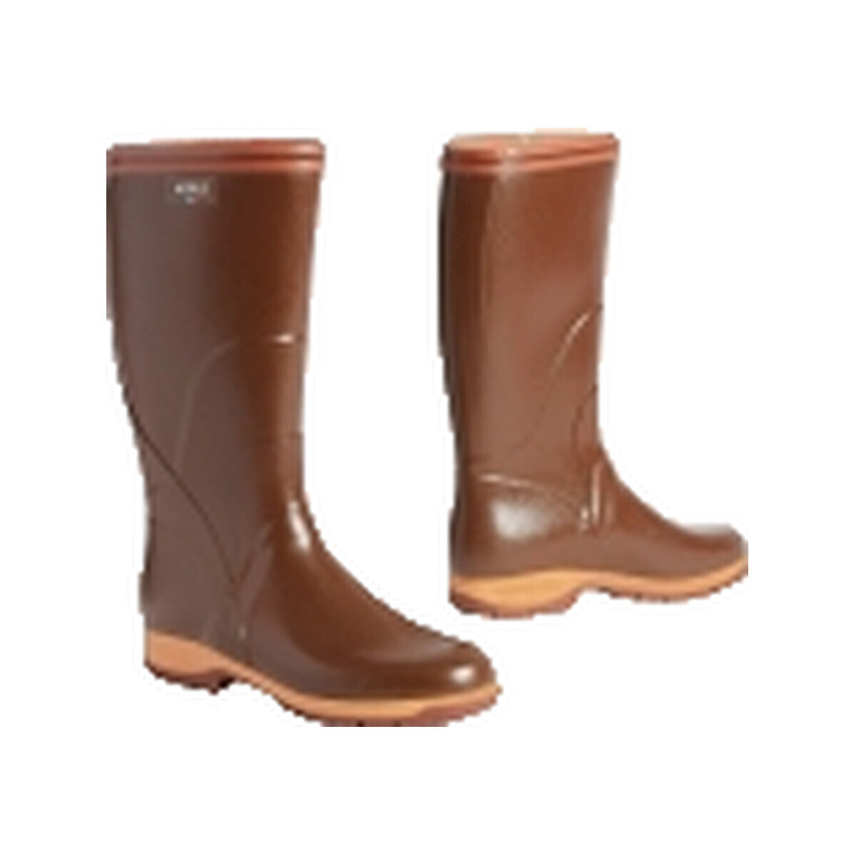 Aigle Bottes tancar pro en caoutchouc naturel Hnědá