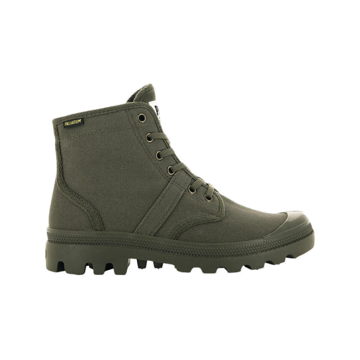 Palladium  Baskets  Pallabrousse coton biologique  Zelená