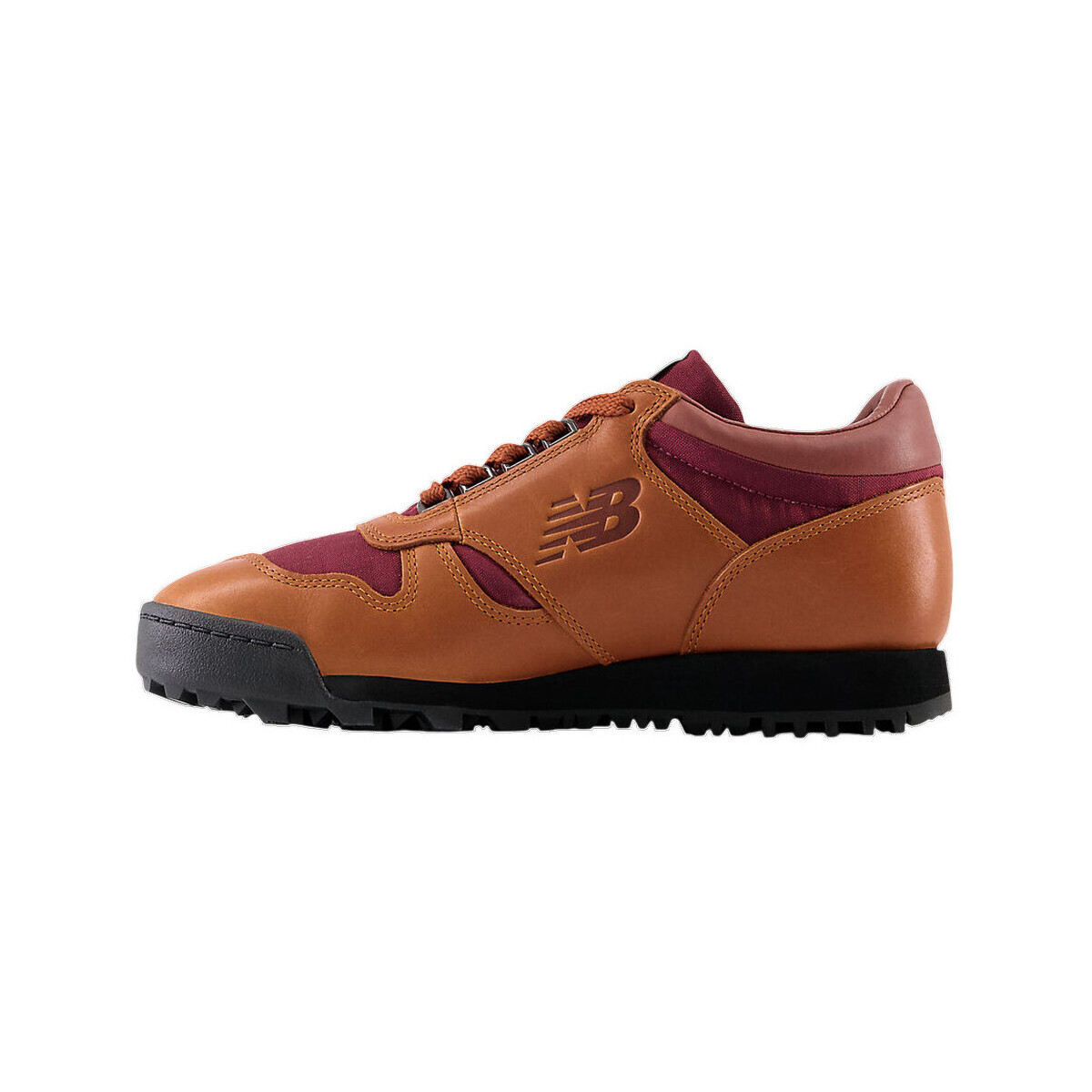 New Balance  Baskets  Rainier cuir  Hnědá